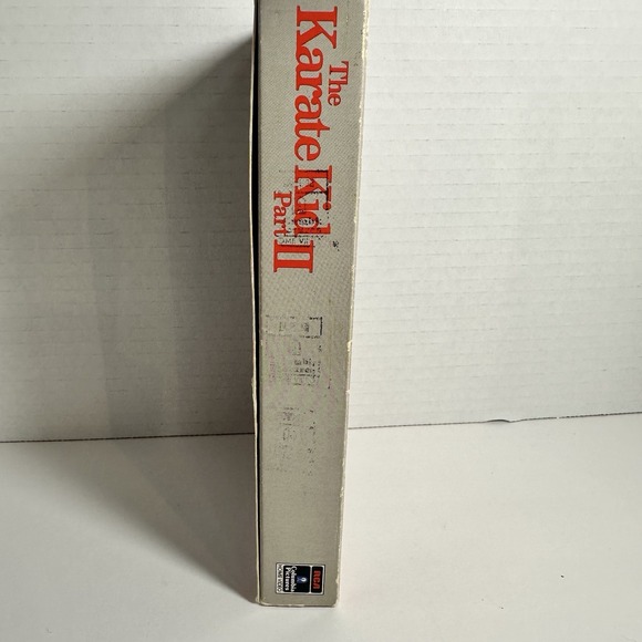 The Karate Kid Part II 2 VHS 1986 RCA Side Loaded Ralph Macchio Pat Morita Movie - Picture 4 of 11